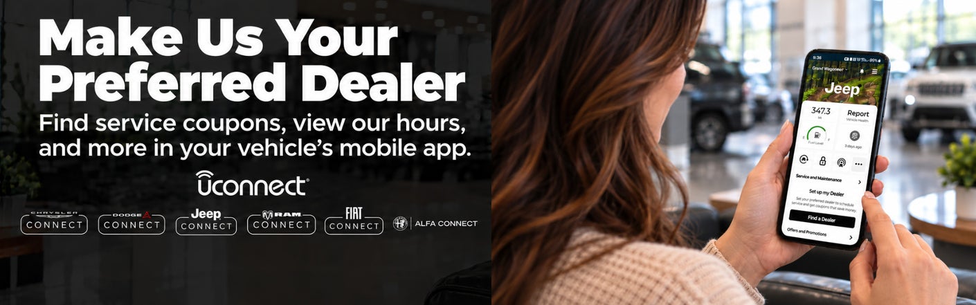 uconnect® make us your preferred dealer | Bob Ruwart Motors in Wheatland WY