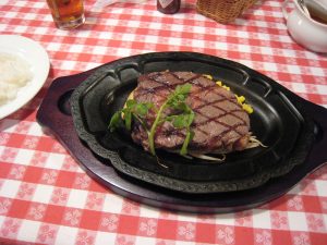 Steak dinner wheatland