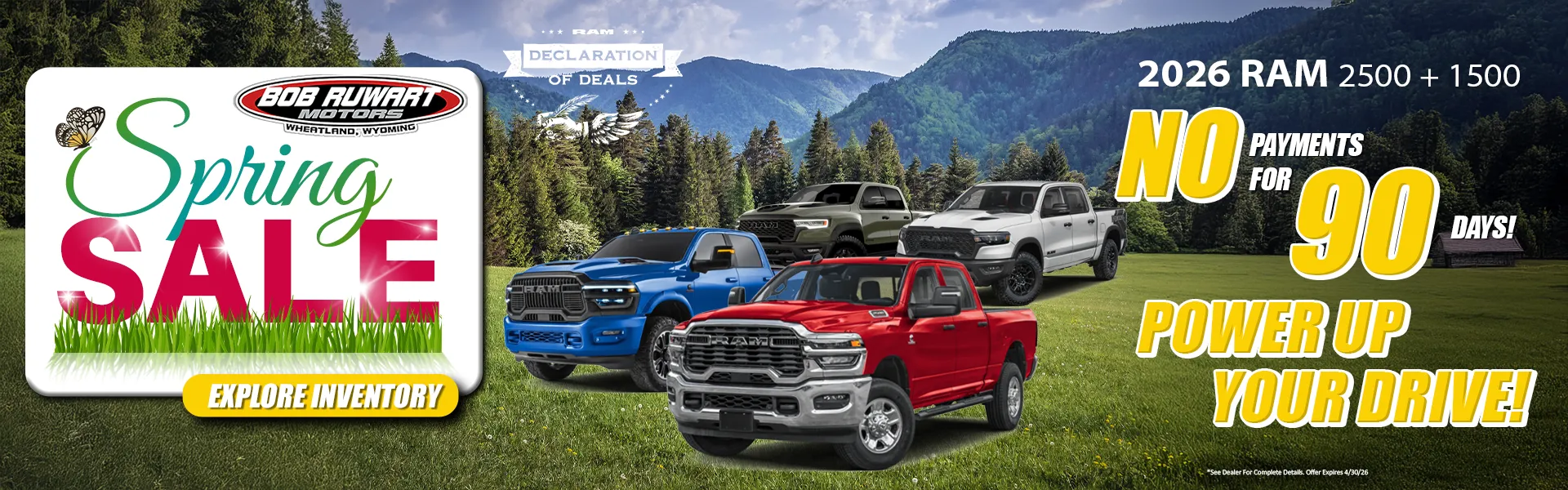 2026 Ram 2500 + 1500