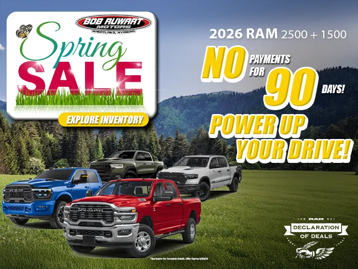 2026 Ram 2500 + 1500