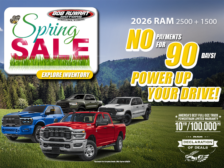 2026 Ram 2500 + 1500