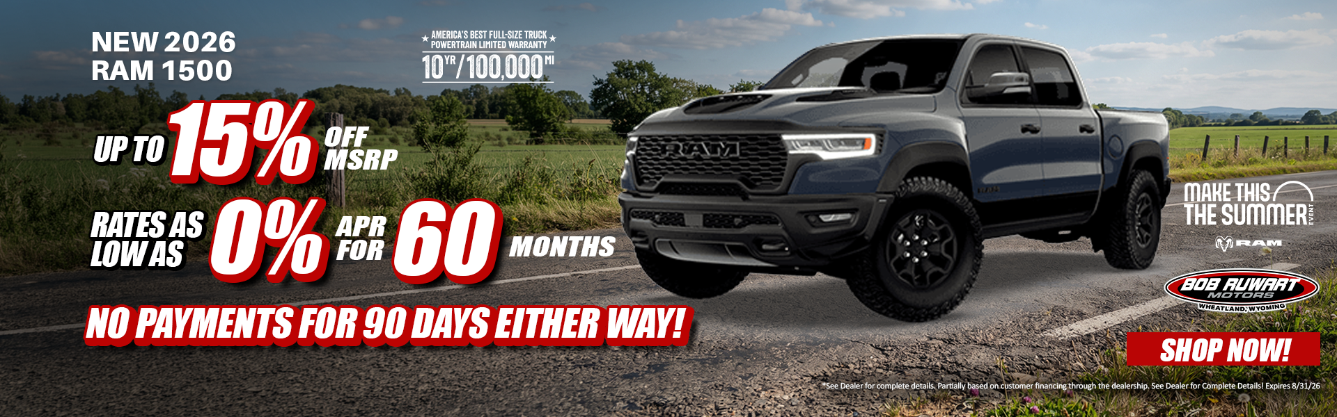 New 2026 Ram 1500