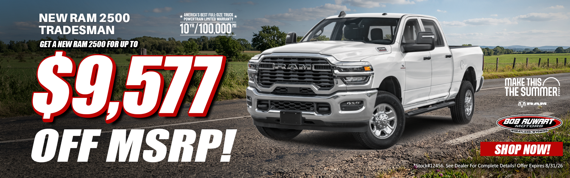 New Ram 2500 Tradesman