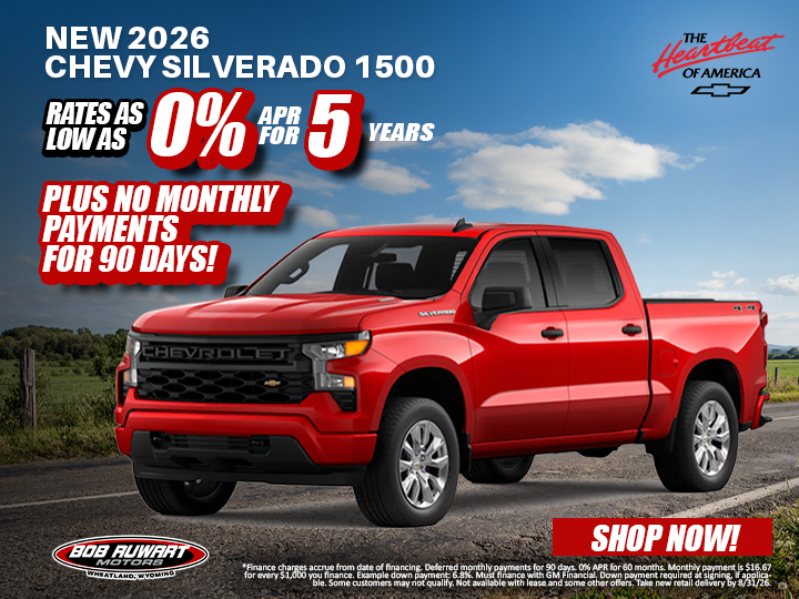 New 2026 chevy Silverado 1500