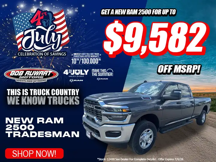 New ram 2500 Tradesman