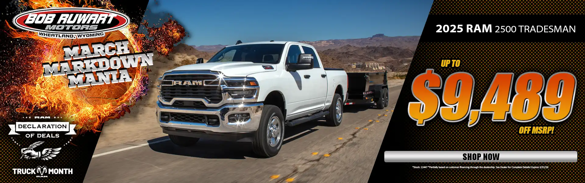 2025 Ram 2500 Tradesman