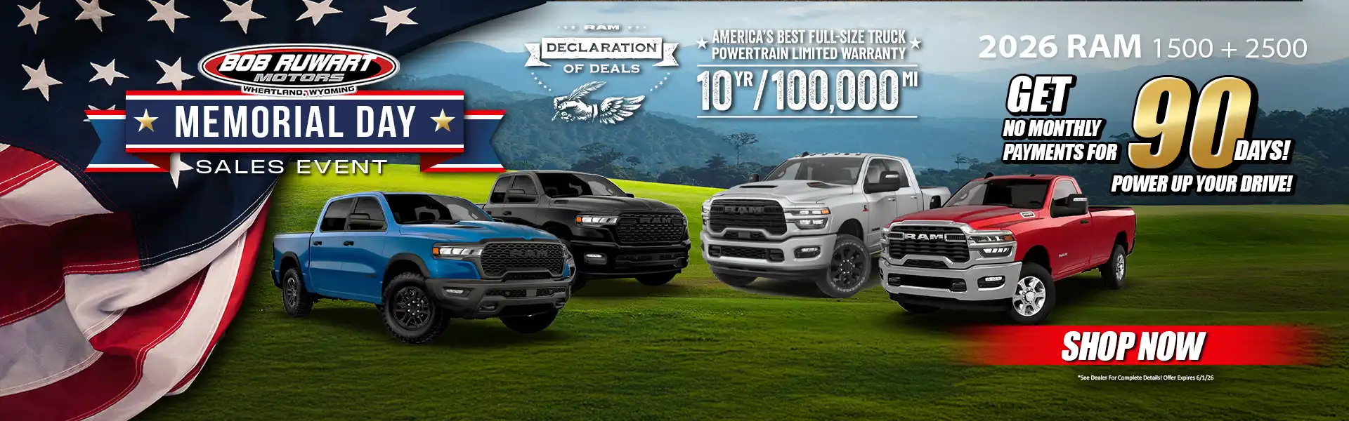 2026 Ram 1500 + 2500
