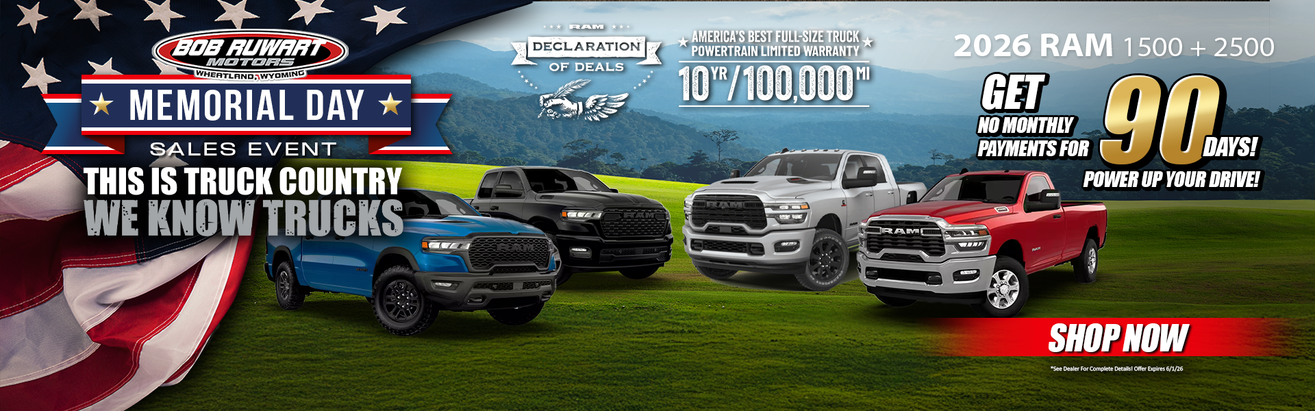 2026 Ram 1500 + 2500